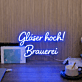 Gläser hoch! Brauerei LED-Neonschild für Bar Brauerei