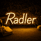 Radler LED-Neonschild für Bar und Biergarten