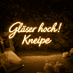 Gläser hoch! Kneipe LED-Neonschild Bar