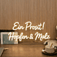 Ein Prosit! Hopfen & Malz LED-Neonschild für Bar Brauerei