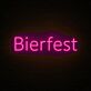 Bierfest LED-Neonschild für Bar und Festival