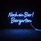 Noch ein Bier! Biergarten LED-Neonschild für Bar und Biergarten