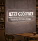 JETZT GEÖFFNET LED-Neonschild für Café Laden