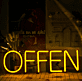 OFFEN LED-Neonschild für Geschäfte und Schaufenster