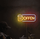 Bierkrug LED Neonschild für Bar und Restaurant