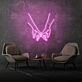 zwei haltende Hände LED-Neonschild Wohnzimmer Schlafzimmer