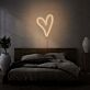 Herzform LED-Neonschild Wohnzimmer Schlafzimmer