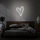 Herzform LED-Neonschild Wohnzimmer Schlafzimmer
