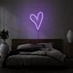 Herzform LED-Neonschild Wohnzimmer Schlafzimmer