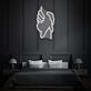Händeschütteln Symbol LED-Neonschild für Schlafzimmer Wohnzimmer