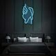 Händeschütteln Symbol LED-Neonschild für Schlafzimmer Wohnzimmer