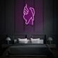 Händeschütteln Symbol LED-Neonschild für Schlafzimmer Wohnzimmer