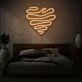 Herzform LED-Neonschild für Schlafzimmer und Wohnzimmer