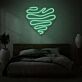 Herzform LED-Neonschild für Schlafzimmer und Wohnzimmer