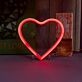 Herzform LED-Neonschild für Wohnzimmer Schlafzimmer