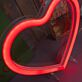 Herzform LED-Neonschild für Wohnzimmer Schlafzimmer