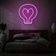 Glühbirne mit Herzform LED-Neonschild Schlafzimmer Wohnzimmer