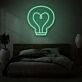 Glühbirne mit Herzform LED-Neonschild Schlafzimmer Wohnzimmer