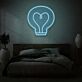 Glühbirne mit Herzform LED-Neonschild Schlafzimmer Wohnzimmer