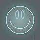 Smiley Gesicht LED-Neonschild Wohnzimmer Büro