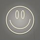 Smiley Gesicht LED-Neonschild Wohnzimmer Büro