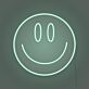 Smiley Gesicht LED-Neonschild Wohnzimmer Büro
