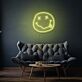 Smiley Gesicht mit herausgestreckter Zunge und gekreuzten Augen LED-Neonschild Wohnzimmer Jugendzimmer