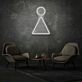 Spielfigur Symbol LED-Neonschild für Wohnzimmer Spielzimmer