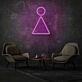 Spielfigur Symbol LED-Neonschild für Wohnzimmer Spielzimmer