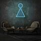 Spielfigur Symbol LED-Neonschild für Wohnzimmer Spielzimmer