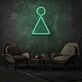Spielfigur Symbol LED-Neonschild für Wohnzimmer Spielzimmer