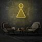 Spielfigur Symbol LED-Neonschild für Wohnzimmer Spielzimmer