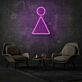 Spielfigur Symbol LED-Neonschild für Wohnzimmer Spielzimmer
