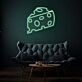 Käsestück LED-Neonschild Wohnzimmer Küche