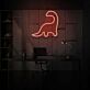 Dinosaurier LED-Neonschild für Büro und Wohnzimmer