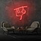 Faultier LED-Neonschild für Wohnzimmer oder Kinderzimmer