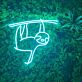 Faultier LED-Neonschild für Wohnzimmer oder Kinderzimmer