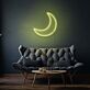 Halbmond LED-Neonschild Wohnzimmer Schlafzimmer