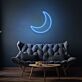 Halbmond LED-Neonschild Wohnzimmer Schlafzimmer