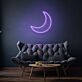 Halbmond LED-Neonschild Wohnzimmer Schlafzimmer