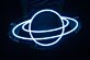 Saturnplanet LED-Neonschild für Gamingzimmer und Wohnzimmer