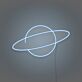 Saturnplanet LED-Neonschild für Gamingzimmer und Wohnzimmer