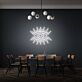 Auge mit Strahlen LED-Neonschild für Wohnzimmer oder Studio
