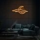 Mond mit Wolken LED-Neonschild für Wohnzimmer oder Schlafzimmer