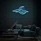 Mond mit Wolken LED-Neonschild für Wohnzimmer oder Schlafzimmer