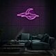 Mond mit Wolken LED-Neonschild für Wohnzimmer oder Schlafzimmer