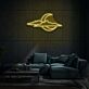 Mond mit Wolken LED-Neonschild für Wohnzimmer oder Schlafzimmer