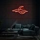 Mond mit Wolken LED-Neonschild für Wohnzimmer oder Schlafzimmer