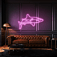 Hai LED-Neonschild für Wohnzimmer oder Kinderzimmer