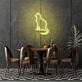 sitzende Katze LED-Neonschild für Schlafzimmer Wohnzimmer